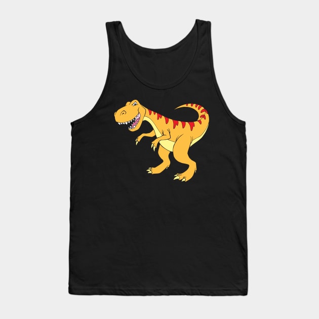 Cool T-Rex Tank Top by samshirts